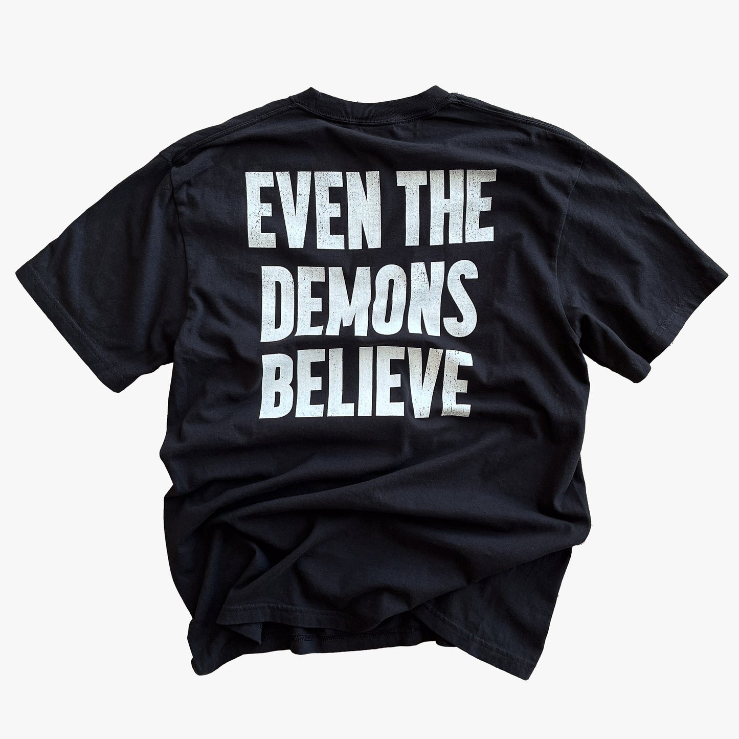 "DEMONS BELIEVE" T-SHIRT - BLACK