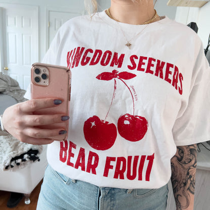 "DEMONS BELIEVE" T-SHIRT - WHITE