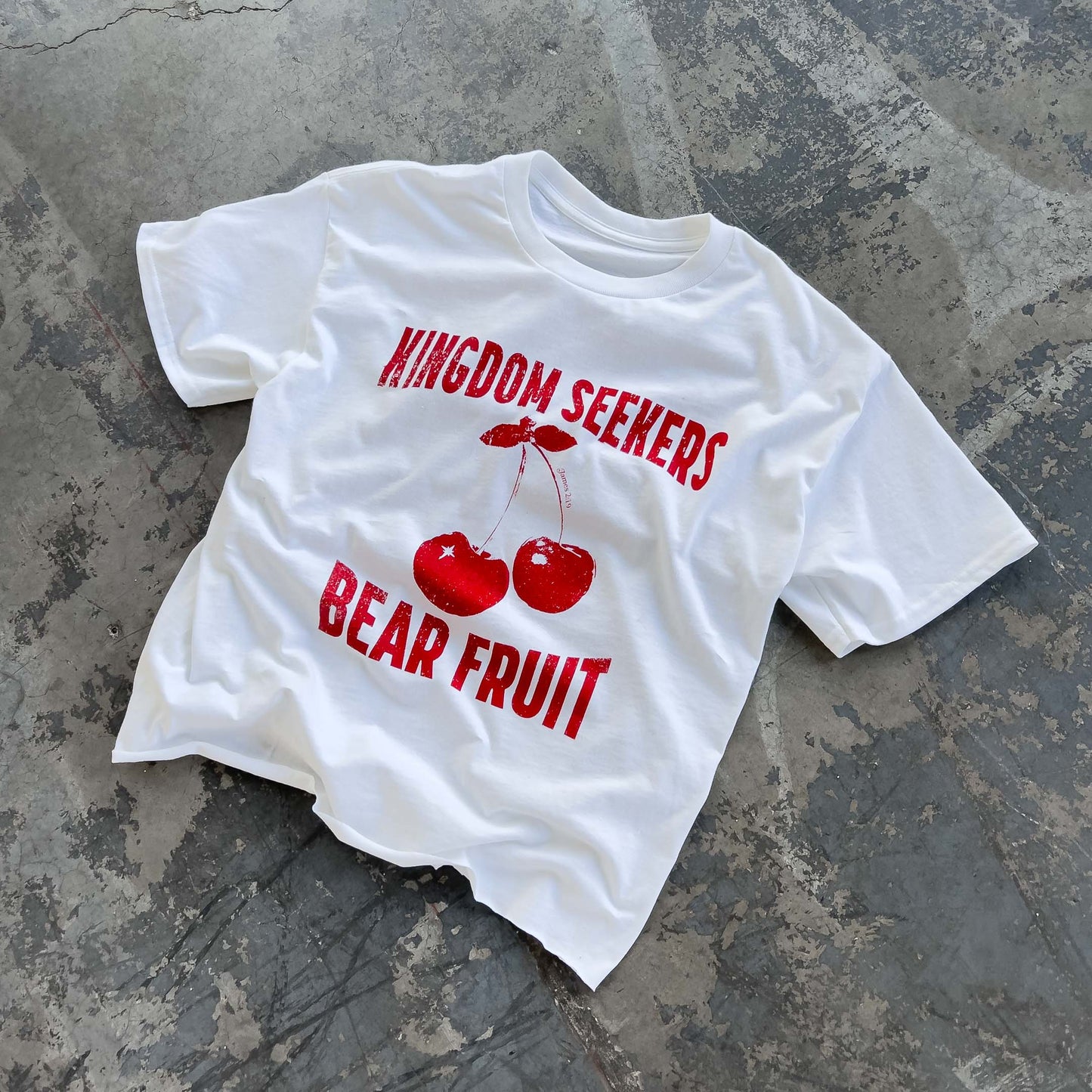 "DEMONS BELIEVE" T-SHIRT - WHITE