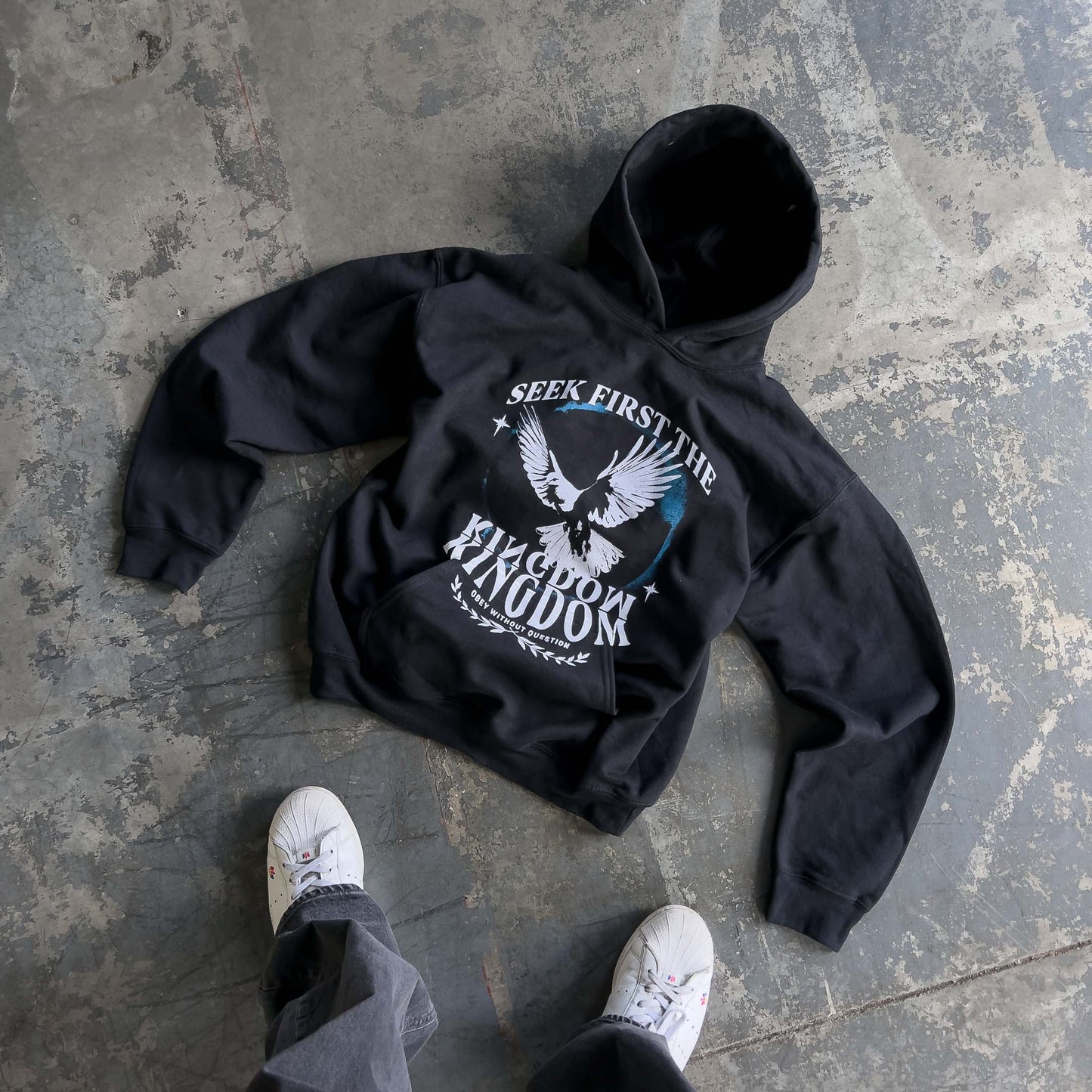 "SEEK FIRST" HOODIE