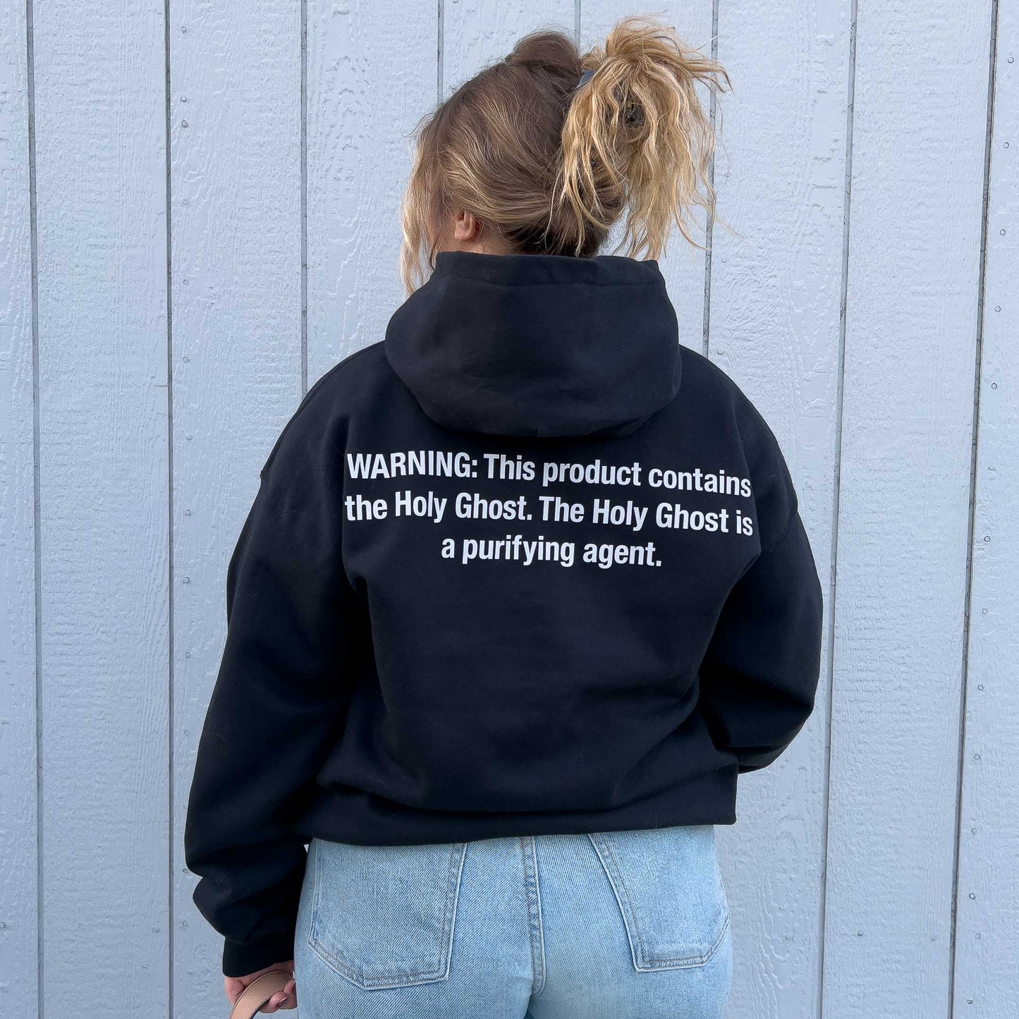 "WARNING" HOODIE