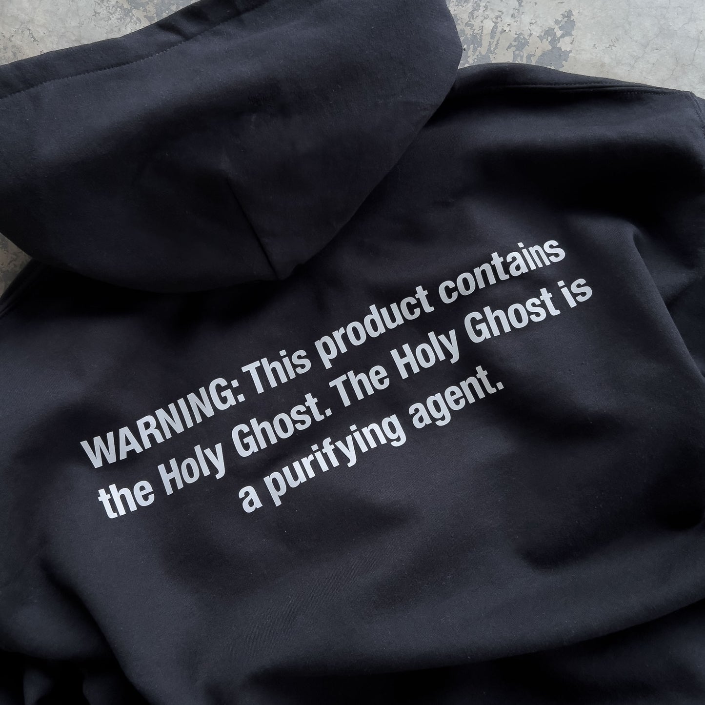 "WARNING" HOODIE