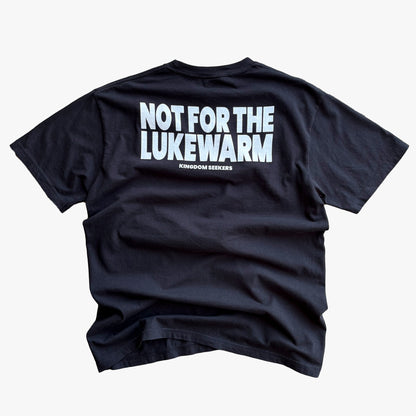 "NOT 4 LUKEWARM" T-SHIRT - BLACK